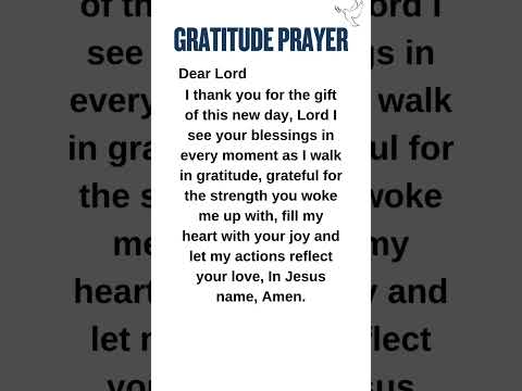 A Prayer For A Grateful Heart 💖 Start Your Day With Thankfulness #prayer #thankGod #blessed #shorts