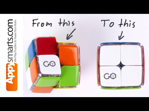 2x2 Go Cube (Connected Rubik's Cube) Unboxing and Beginners Tutorial (Go Cube Academy)