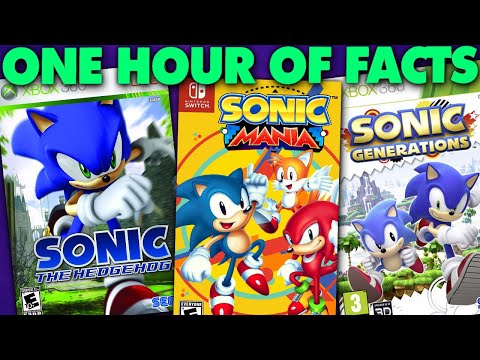 1 WHOLE HOUR of Sonic Facts