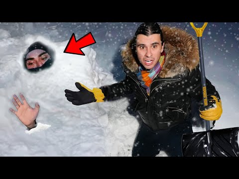 Our Brother Got TRAPPED In The Blizzard! (Terrifying Rescue)