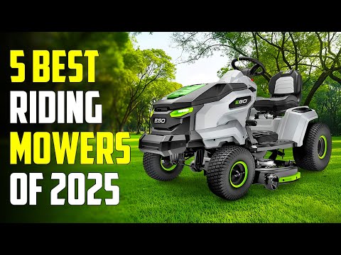 Top 5 Best Riding Lawn Mowers for 2025