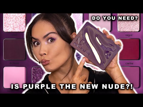 ALL PURPLE?! Let's find out.. NATASHA DENONA ROXA PALETTE FULL INSPECTION | Maryam Maquillage