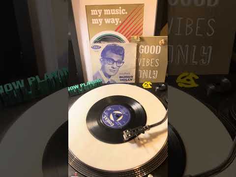 Buddy Holly - Heartbeat ( Vinyl 45 ) From 1958 .