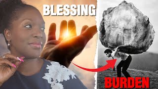 WITHOUT GROWTH, BLESSINGS BECOME BURDEN