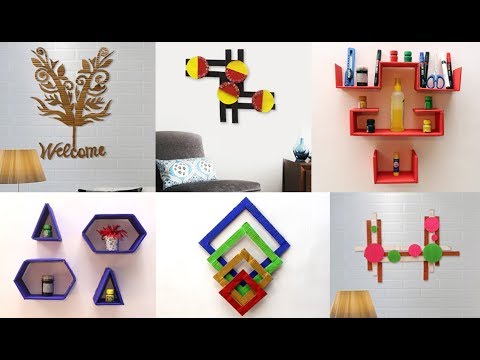 6 DIY's Room Organizer Idea || Cardboard Crafts !!! DIY Projects