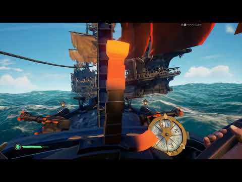 Sea of Thieves fight with galleon