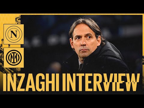 INZAGHI'S INTERVIEW | NAPOLI 1-1 INTER 🎙️⚫🔵