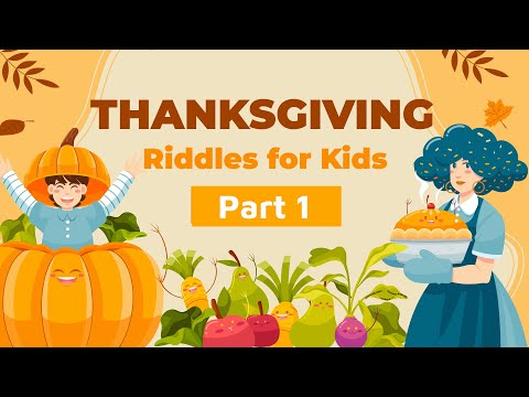 Thanksgiving Brain Teasers For Children   Fun Riddles To Get You In The Holiday Spirit (Part 1)