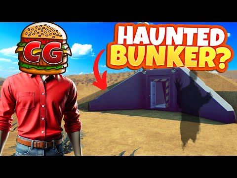 I Found a HAUNTED Bunker in This Car Survival Game! (Under the Sand)