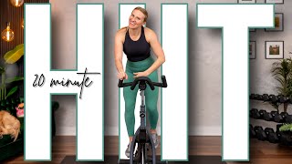 20 min. HIIT Indoor Cycling Workout