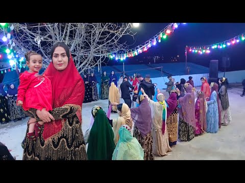 Parisa and her daughter Parasto attend relatives' wedding 😍 / Nomadic Documentary