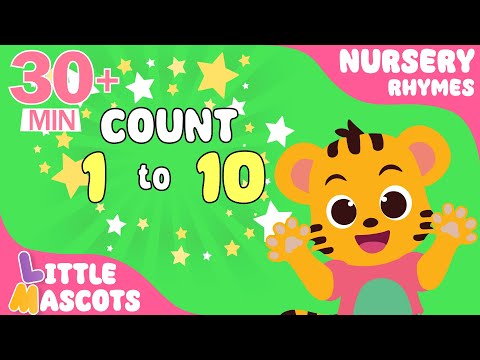 Count To 10 | Learn Numbers, Alphabets + more | Little Mascots Nursery Rhymes & Kids Songs