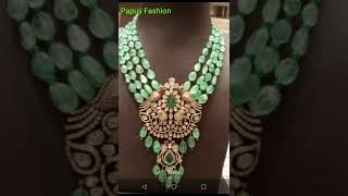 Polki Necklace Designs / #viralshorts #short #necklacedesigns #polkijewellery #polkinecklace