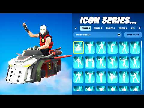 ALL NEW FORTNITE ICON SERIES DANCES & EMOTES (Part 5)