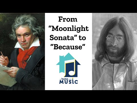 Is the Beatles "Because" REALLY Moonlight Sonata Backwards?