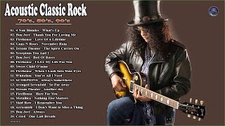 Greatest Acoustic Classic Rock 70s 80s 90s | White Lion, Bon Jovi | 4 Non Blondes - What's Up