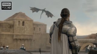 Vhagar patrols King's Landing | House of the Dragon | Season 2 (S02E01)