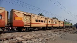 02502 Kolkata Special Fare SF AGTL-KOAA Silchar Pulling by Wag9||Indian Railway ||