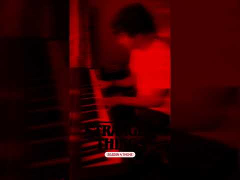 Stranger Things Season 4 Theme (Piano Cover) #shorts #strangerthings #strangerthings4