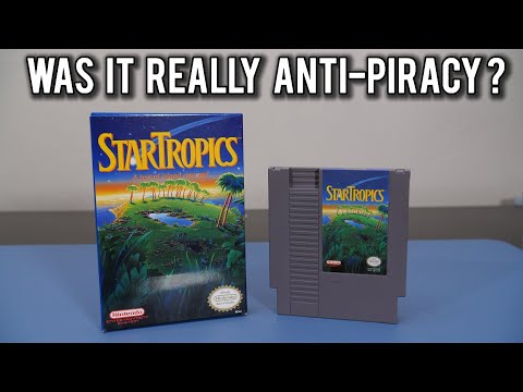 StarTropics on the NES. Was it Anti-Piracy or just a fun gimmick?