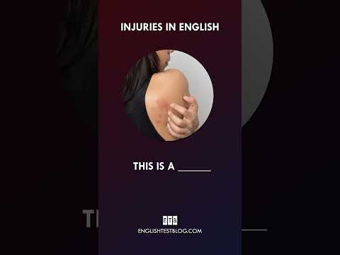 Injuries in English 🇬🇧