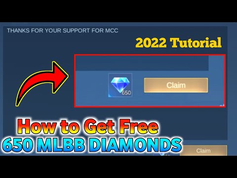 HOW TO GET FREE 650 UNLI MLBB DIAMONDS in 2022 💎💎💎 | MOBILE LEGENDS • STEP BY STEP TUTORIAL