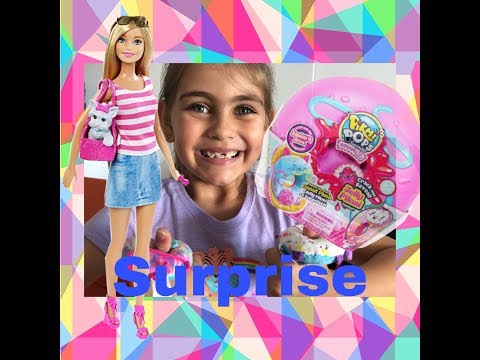 Hidding Surprise Toys and Finding Them, Poopsie, 5 Surprise, Barbie, Pikmi pop Doughmis