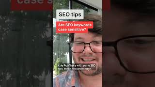 SEO tips: are SEO keywords case sensitive? #shorts #seo #seocourse