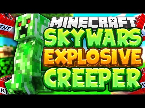 DEATH BY CREEPER! (MINECRAFT SKYWARS SHORTS #52)