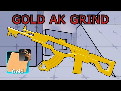 Grinding For Golden AR! (Roblox Rivals)