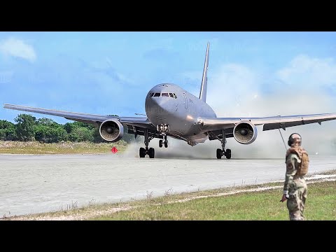 The Risky Process of Landing US Massive Aircraft in Middle of Nowhere