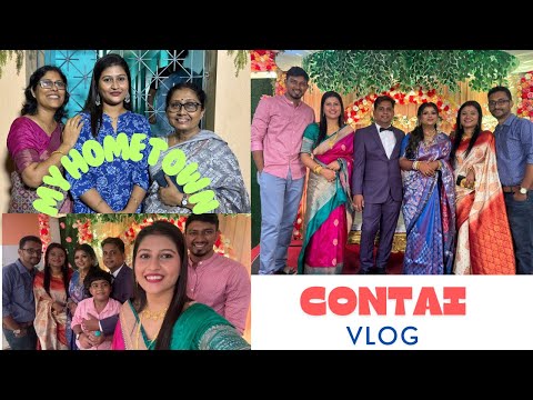 My Hometown Vlog - Contai || Attended a marriage ceremony with family - Lots of Fun 😝