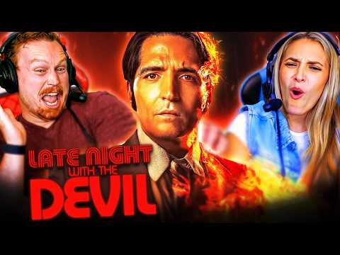 LATE NIGHT WITH THE DEVIL (2023) MOVIE REACTION!! FIRST TIME WATCHING!! David Dastmalchian