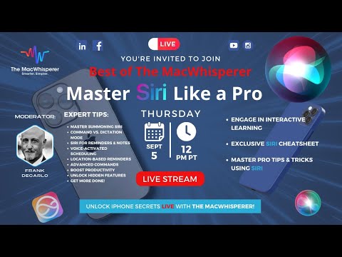 🚀’The Best of The MacWhisperer’🚀 | Master Siri Like a Pro