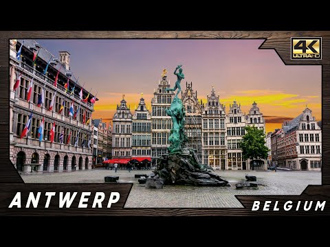 Antwerp, Belgium in Stunning 4K | Top Sights & Hidden Gems 🇧🇪