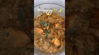 ASMR eid day morning #asmr #eid #food #chicken #biriyani #morning