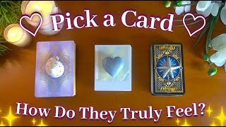 How They Currently Feel About You 💭💕 Detailed Pick a Card Tarot Reading ✨