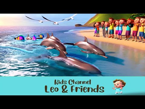 🌊🐬 Dolphin Dance – Fun & Exciting Ocean Song for Kids! 🎶💙