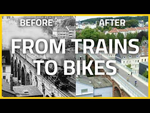 From failed rail to bike trail. The history of Wuppertal Nordbahntrasse