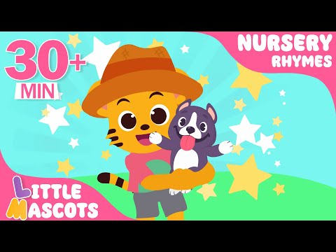 Bingo Song🐶 + Old MacDonald + more Little Mascots Nursery Rhymes & Kids Songs