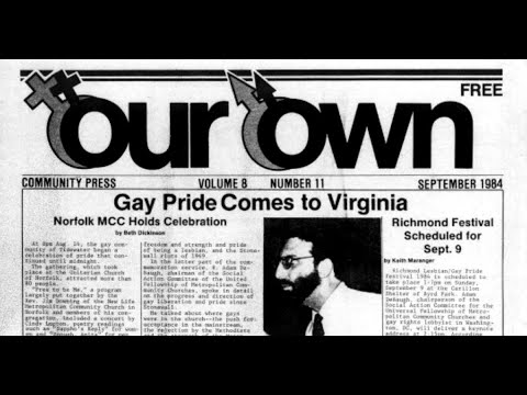 Virginia LGBTQ+ Communities, Politics & the Law