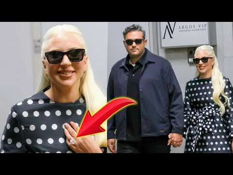 Lady Gaga's SHOCKING Diamond Engagement Ring Reveal at Venice Film Festival