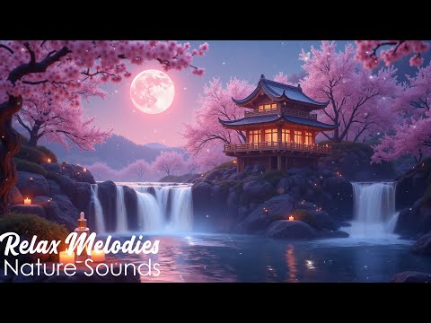 Spa Music and Water Sounds that Calm The Mind 🌺 Sleep Music, Relaxing Music