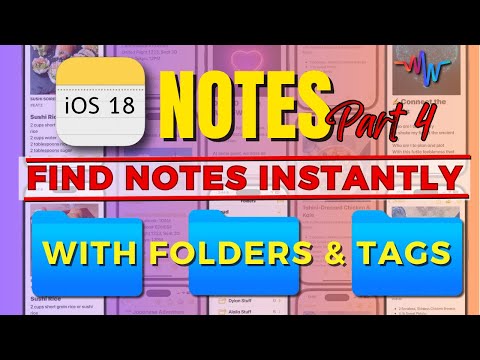 ✨How to Organize Apple Notes: Tags, Folders & Smart Folders Explained