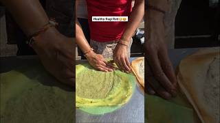 Healthy Ragi Roti | Ragi Roti | Streetfood | #shorts | #indianfoodie