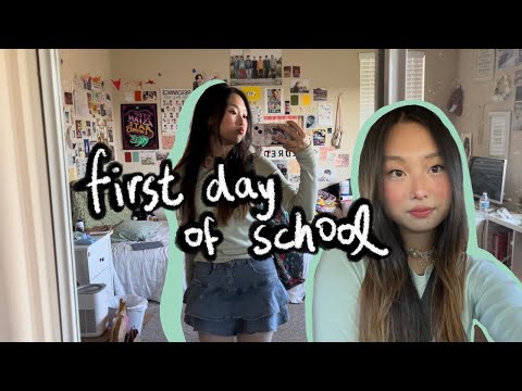 First Day of Senior Year Vlog & GRWM