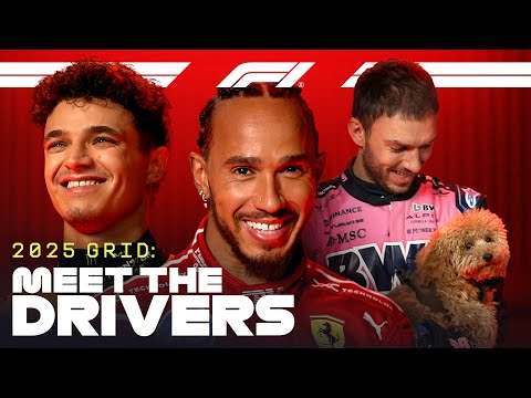 Meet The 2025 Formula 1 Drivers!