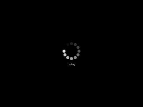 1H long Screensaver of Endless loading bar Video Loop no sound, no music