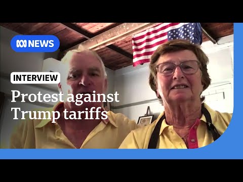 Rural NSW cafe takes stand against Trump's bullying, imposing 'tax' on US drinks | ABC NEWS