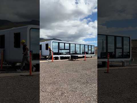 Inside a Brand New PREFAB HOME that was delivered for Wildfire Relief! #prefabhome #hometour